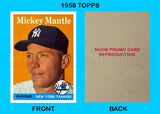Mickey Mantle 1958 Topps Reproduction Card - 4131