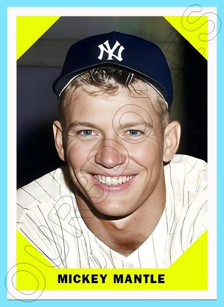 Mickey Mantle 1960 Fleer Custom Card - 4203