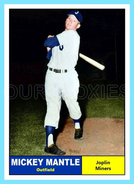 Mickey Mantle 1961 Topps Custom Card - 4267