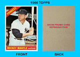 Mickey Mantle 1966 Topps Reproduction Card - 4450