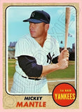 Mickey Mantle 1968 Topps Reproduction Card - 4502