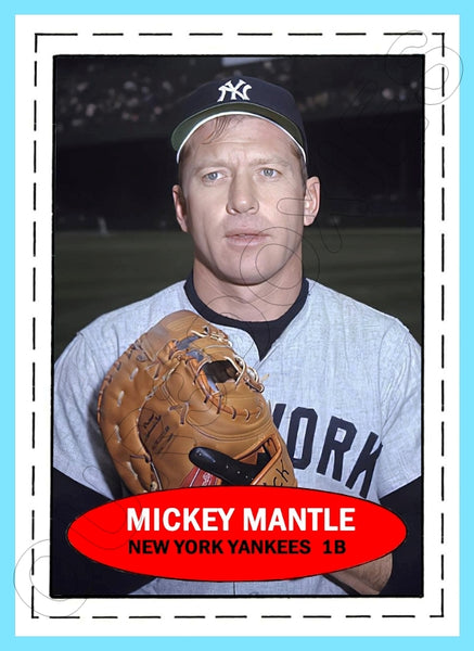 Mickey Mantle 1971 Bazooka Custom Card - 4673