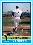 Mickey Mantle 1976 Topps Custom Card - 4863