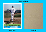 Mickey Mantle 1976 Topps Custom Card - 4863