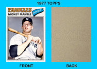 Mickey Mantle 1977 Topps Custom Card - 4880