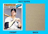 Mickey Mantle 1977 Topps Custom Card - 4880