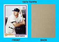 Mickey Mantle 1978 Topps Custom Card - 4898