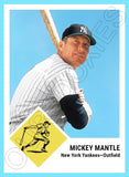 Mickey Mantle 1963 Fleer Custom Card - 4328