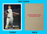 Mickey Mantle 1957 Topps Reproduction Card - 4094