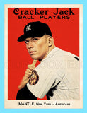 Mickey Mantle 1914 Cracker Jack Custom Card - 3654