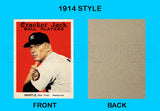 Mickey Mantle 1914 Cracker Jack Custom Card - 3654