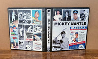 Mickey Mantle Baseball Cards Collectibles Custom Made Album Binder 3 Sizes - 3611