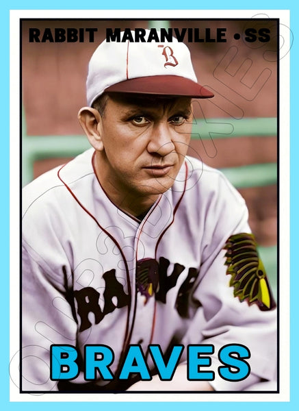 Rabbit Maranville 1967 Topps Custom Card - 4482