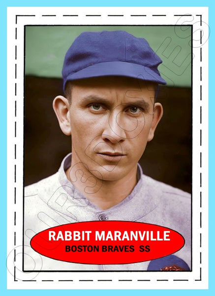 Rabbitt Maranville 1971 Bazooka Custom Card - 4674