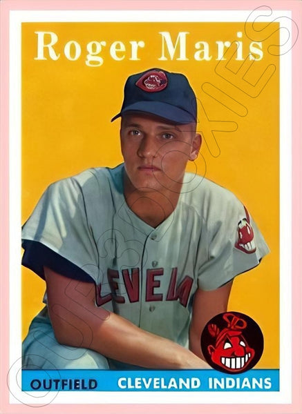 Roger Maris 1958 Topps Reproduction Card - 4133