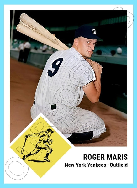 Roger Maris 1963 Fleer Custom Card - 4330