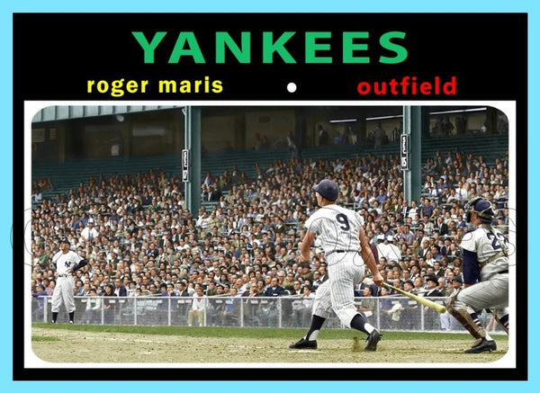 Roger Maris 1971 Topps Custom Card - 4607