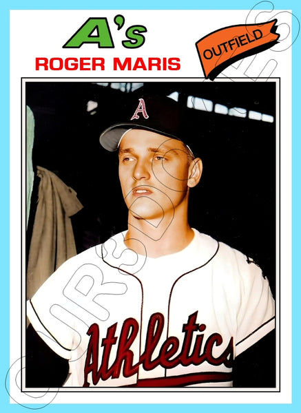 Roger Maris 1977 Topps Custom Card - 4881