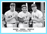 Maris Berra Mantle 1947 Tip Top Bread Custom Card - 3834