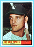 Roger Maris 1961 Topps Reproduction Card - 4268