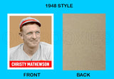 Christy Mathewson 1948 Leaf Custom Card - 3957