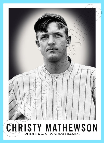 Christy Mathewson 1960 Leaf Custom Card - 4427
