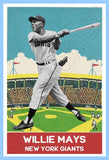 Willie Mays 1933 DeLong Custom Card - 4626