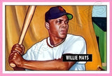 Willie Mays 1951 Bowman Reproduction Card - 4023