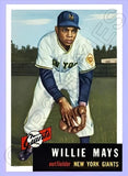 Willie Mays 1953 Topps Reproduction Card - 4043