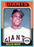 Willie Mays 1975 Topps Custom Card - 4840