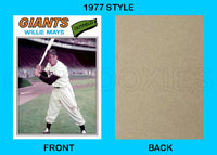 Willie Mays 1977 Topps Custom Card - 4883