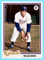 Willie Mays 1978 Topps Custom Card - 4899