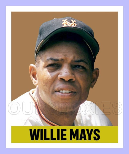 Willie Mays 1948 Leaf Custom Card - 3959