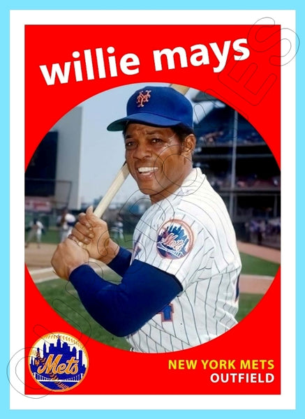 Willie Mays 1959 Topps Custom Card - 4170