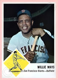 Willie Mays 1963 Fleer Reproduction Card - 4332