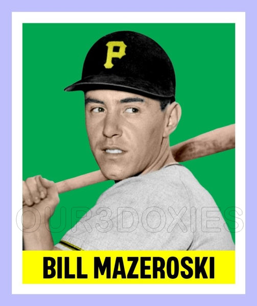 Bill Mazeroski 1948 Leaf Custom Card - 3960