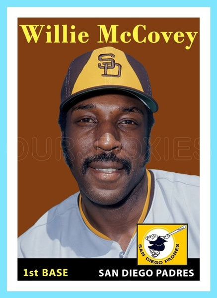 Willie McCovey 1958 Topps Custom Card - 4137