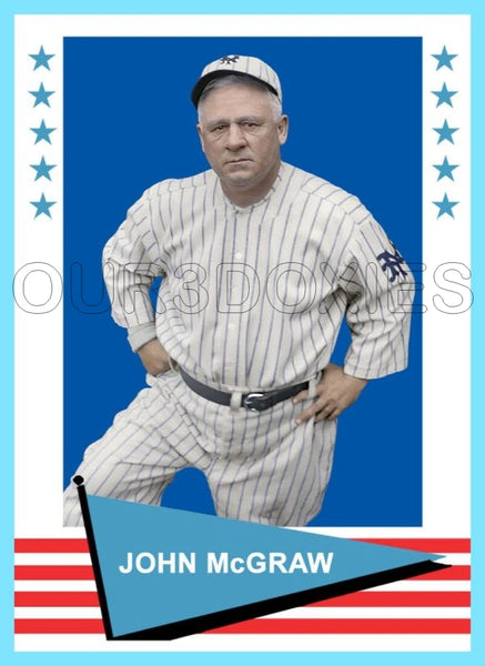 John McGraw 1961 Fleer Custom Card - 4221