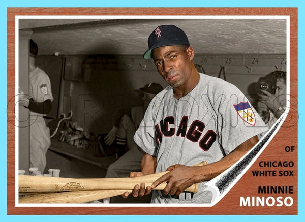 Minnie Minoso 1962 Topps Custom Card - 4296