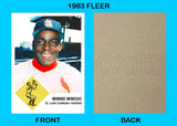Minnie Minoso 1963 Fleer Custom Card - 4333