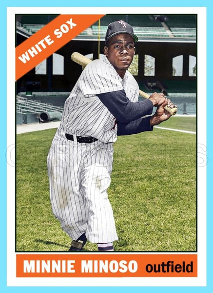 Minnie Minoso 1966 Topps Custom Card - 4451