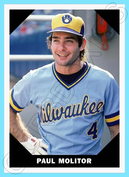 Paul Molitor 1960 Fleer Custom Card - 4205