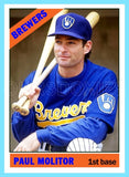 Paul Molitor 1966 Topps Custom Card - 4452