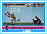 Rick Monday 1976 Topps Custom Card - 4869