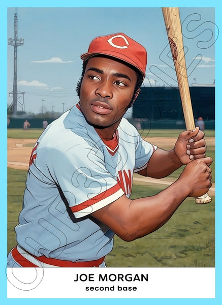 Joe Morgan 1961 Golden Press Custom Card - 4236