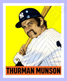 Thurman Munson 1948 Leaf Custom Card - 3963