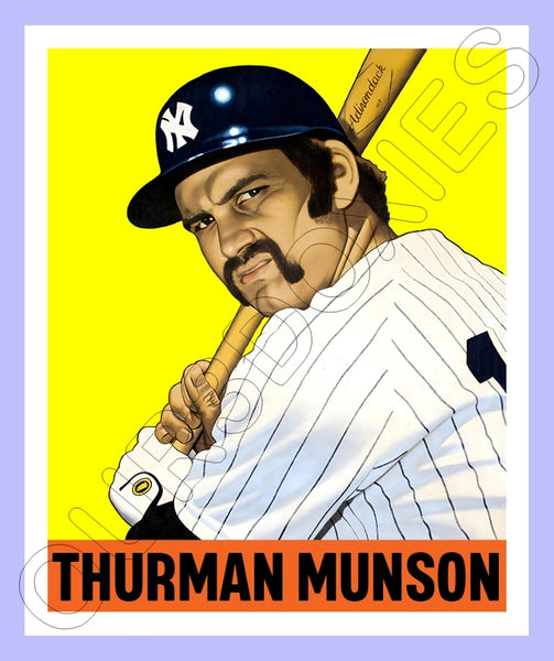 Thurman Munson 1948 Leaf Custom Card - 3963