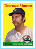 Thurman Munson 1958 Topps Custom Card - 4138