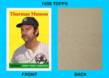 Thurman Munson 1958 Topps Custom Card - 4138