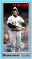 Thurman Munson 1970 Topps Tall Boy Custom Card - 4649